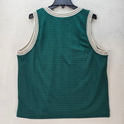 ADIDAS MEN'S XLARGE ORIGINALS TREFOIL GREEN TANK SIDELINE JERSEY KG8200 THICK