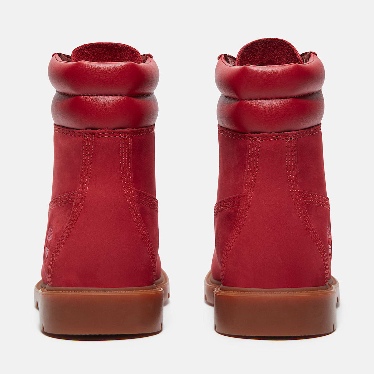 TIMBERLAND WOMEN'S 6 LINDEN WOODS 6-INCH WP BOOT DK RED NUBUCK NIB