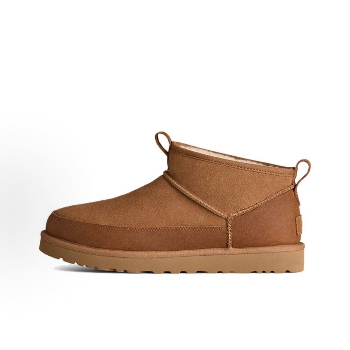 UGG MEN'S 12 CLASSIC ULTRA MINI LENNOX CHESTNUT 1174581 NIB