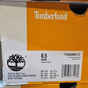 TIMBERLAND WOMEN'S 8.5 SKYLA BAY 2.0 MID WARM LINED SNEAK RUST SUEDE NIB