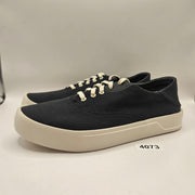 OLUKAI MEN'S 8 TRADEWIND LAVA ROCK BLACK CANVAS LOW TOP SNEAKER COMFY 10533-LRLR