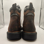 RED WING MEN'S 11.5 EE WIDE 415 DYNAFORCE 6 IN WP SOFT TOE WORK BOOTS BROWN NWOB