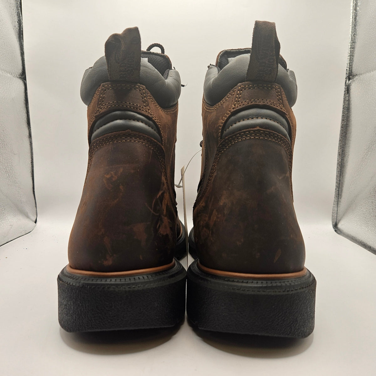 RED WING MEN'S 11.5 EE WIDE 415 DYNAFORCE 6 IN WP SOFT TOE WORK BOOTS BROWN NWOB