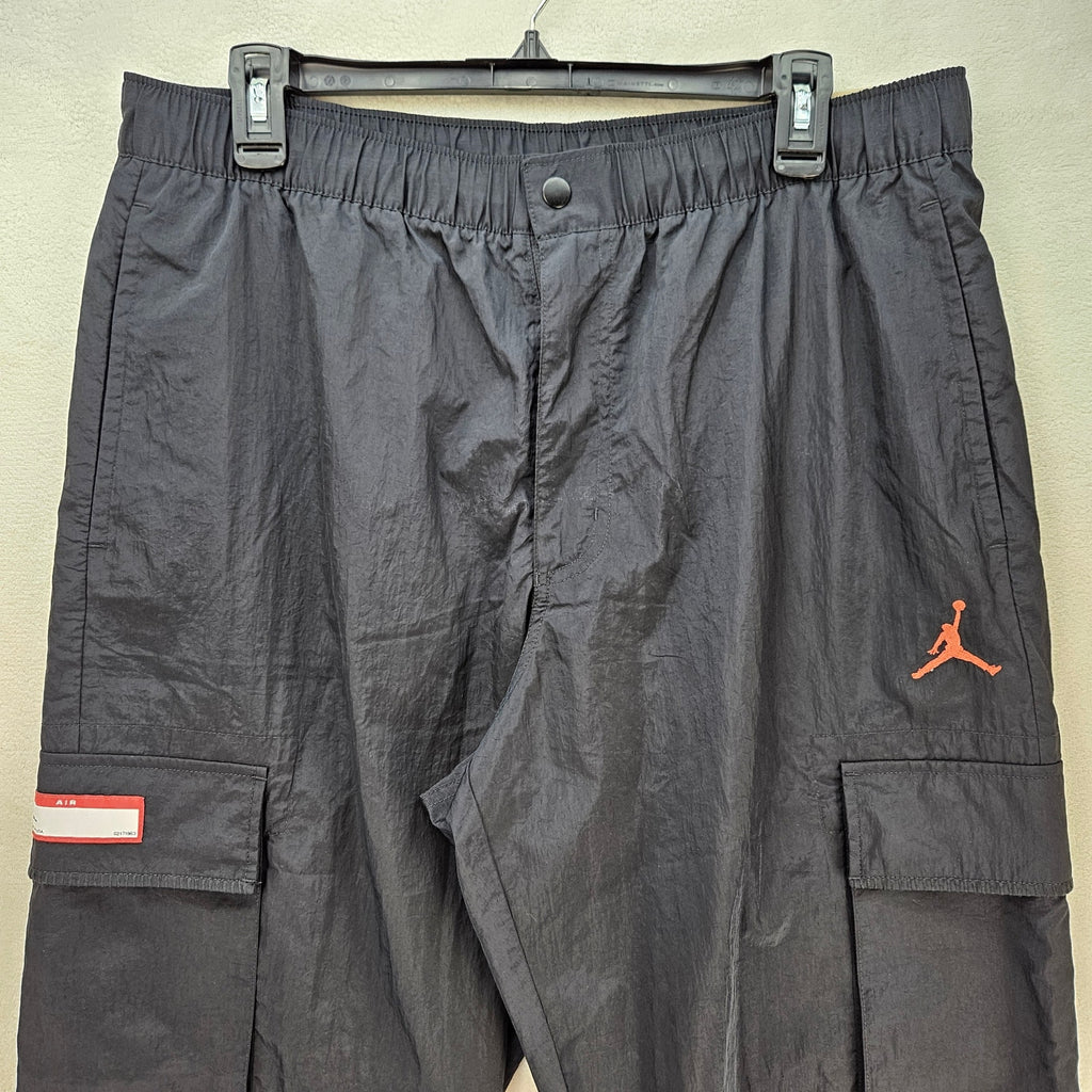 NIKE AIR JORDAN MEN'S L JUMPMAN FLIGHT MVP WOVEN CARGO PANTS NWT FN4609-010