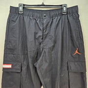 NIKE AIR JORDAN MEN'S L JUMPMAN FLIGHT MVP WOVEN CARGO PANTS NWT FN4609-010