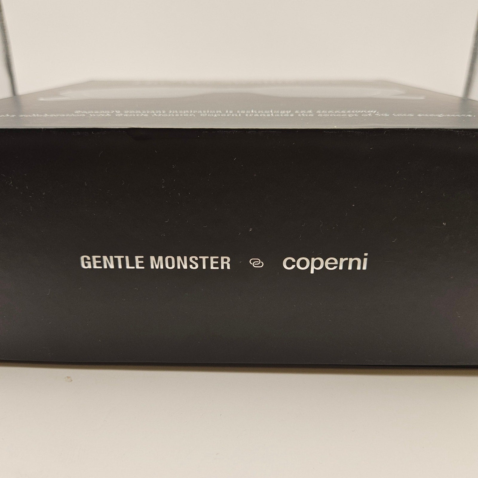 GENTLE MONSTER X COPPERNI 5G 01 BLACK SUNGLASSES LIMITED EDITION NIB