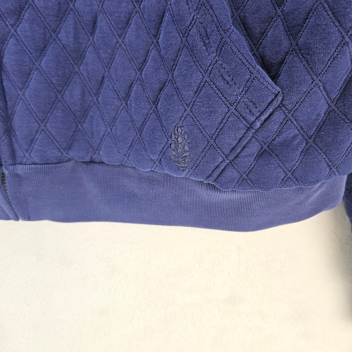 FREE PEOPLE WOMEN'S LARGE PURPLE BLUE DISTRESSED W HOLES AND CUTS