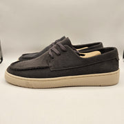 TOMS MEN'S 9.5 TRAVEL LITE LONDON LOAFER FORGED IRON SUEDE 10021272