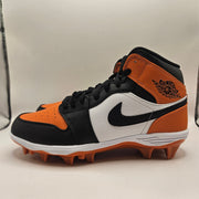 NIKE MEN'S 9.5 AIR JORDAN 1 MID TD CLEAT SHATTERED BACKBOARD FJ6805-801 NWOB
