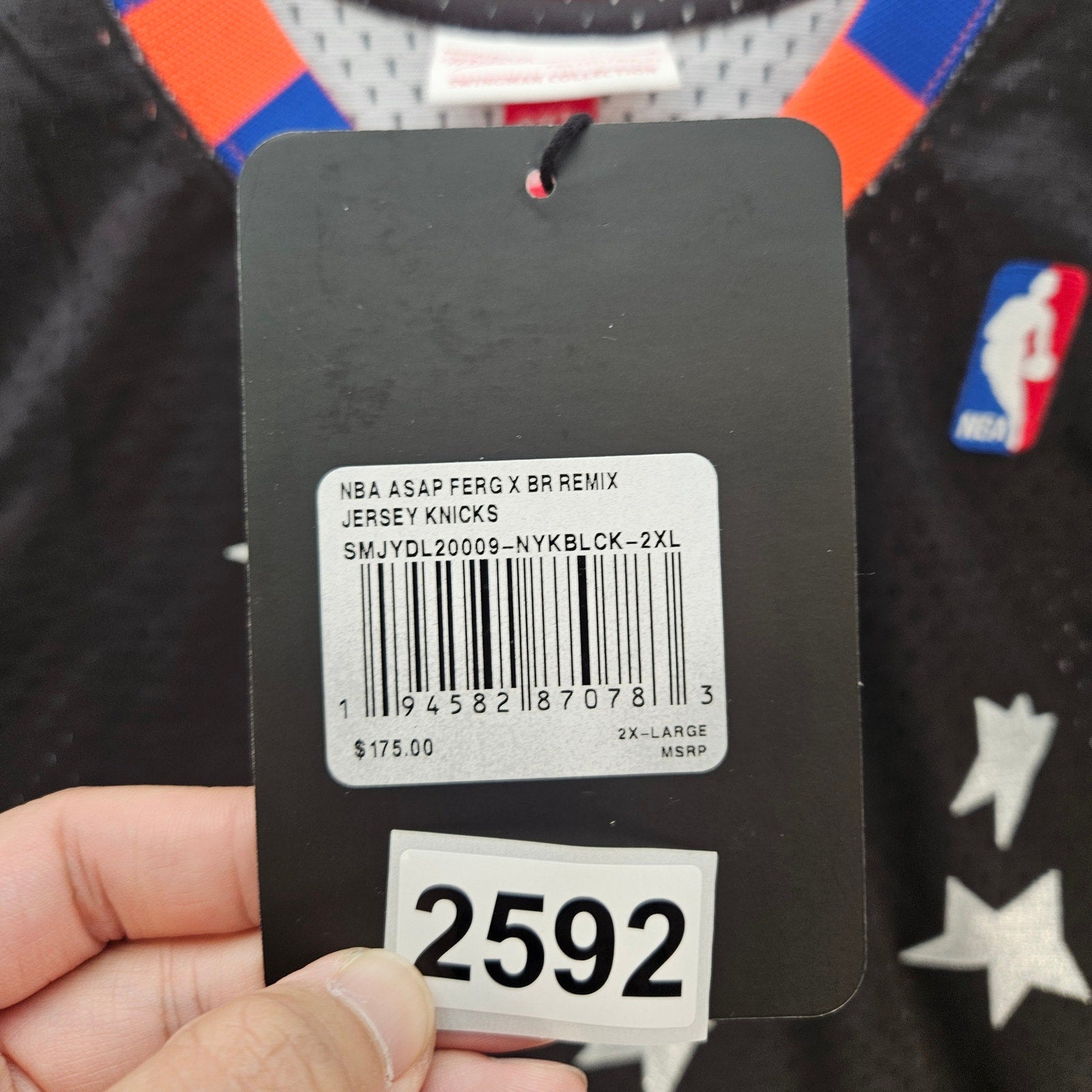 MITCHELL & NESS X A$AP FERG NY KNICKS SWINGMAN JERSEY MEN'S XXL NWT RETAIL $175