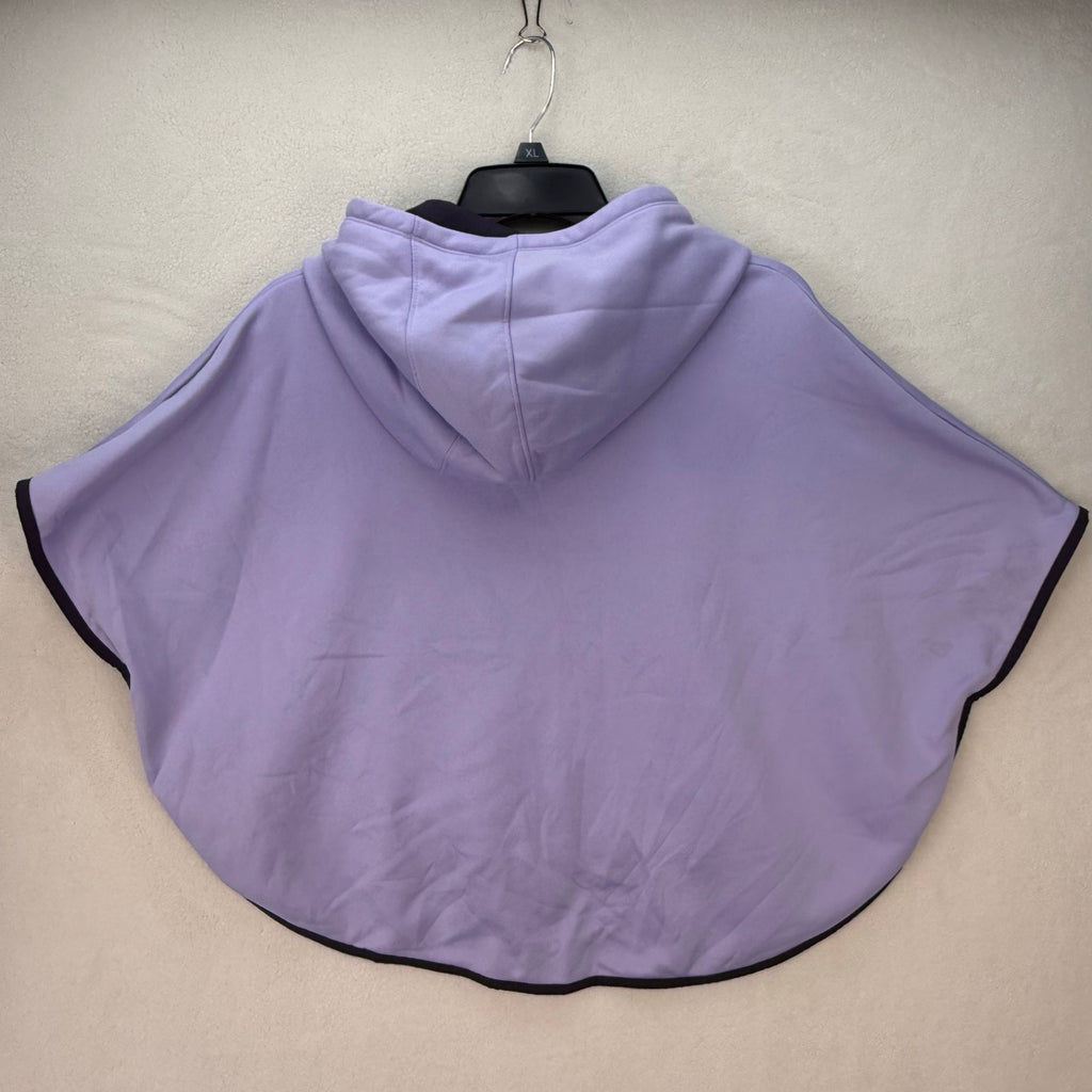 UNDER ARMOUR Girls Large Fleece Poncho Lavender