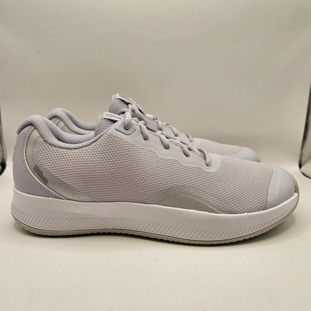 WILSON WOMEN'S 10.5 INTRIGUE LITE TENNIS LOW TOP WHITE LUNAR ROCK NWOB WRS335820
