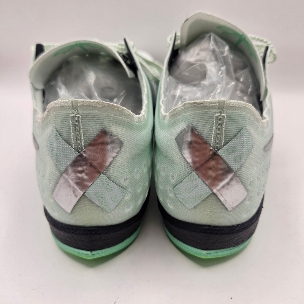 NIKE MEN'S 6.5 DRAGONFLY XC TRACK SPIKES DX7992-300 NWOT BARELY GREEN/METALLIC