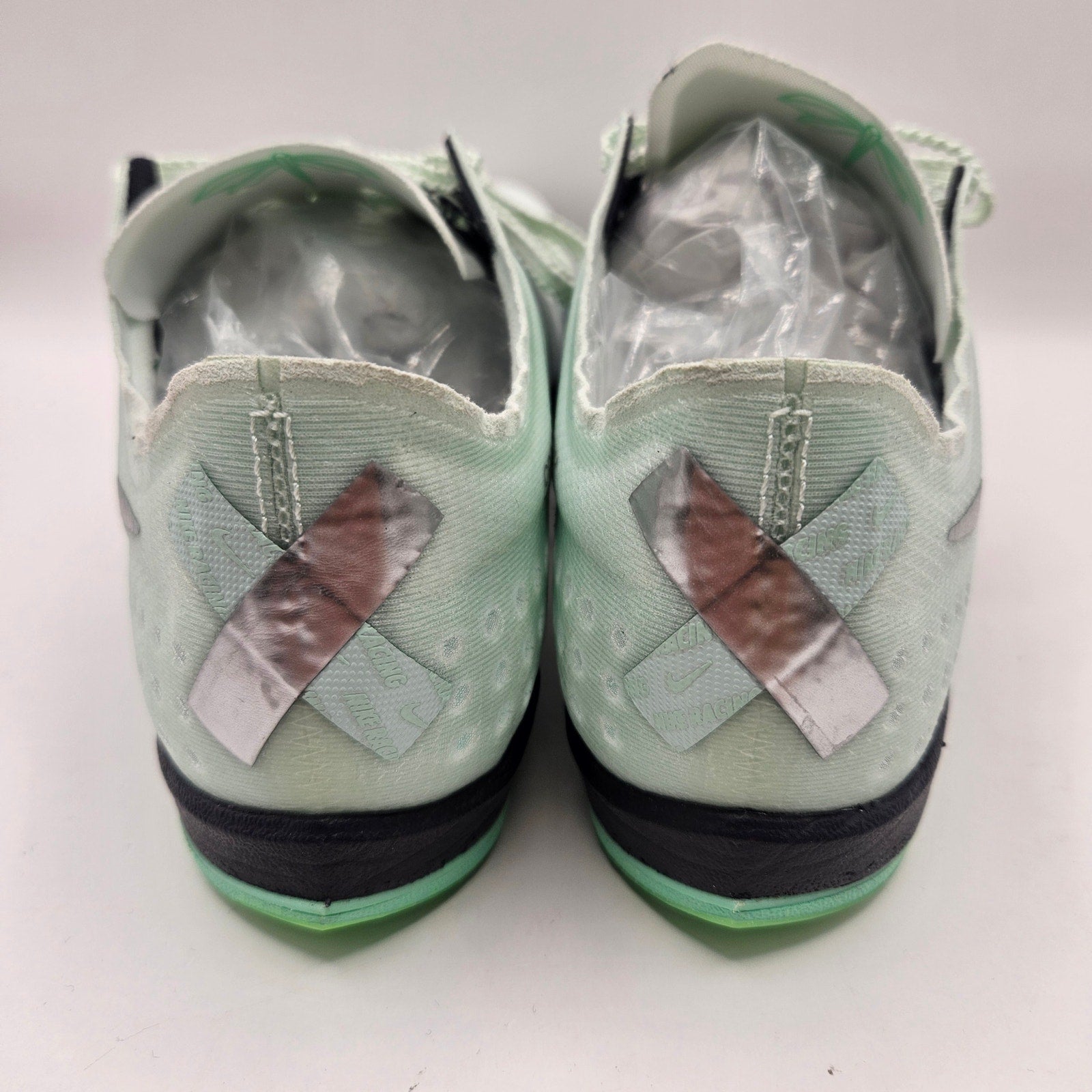 NIKE MEN'S 6.5 DRAGONFLY XC TRACK SPIKES DX7992-300 NWOT BARELY GREEN/METALLIC