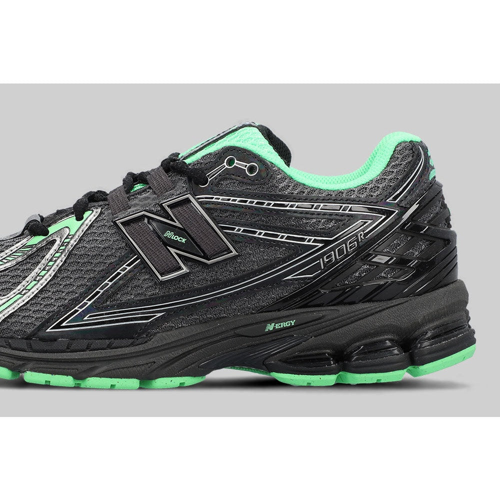 NEW BALANCE MEN'S 10.5 1906R GREY GREEN U1906RCT RUNNING LIFESTYLE SNEAKER NIB