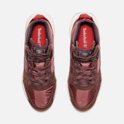 TIMBERLAND WOMEN'S 10 RETRO SWIFT HI TOP LACE SNEAKER MED RED WOVEN TB0A28DTEKA