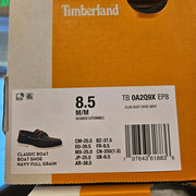 TIMBERLAND WOMEN'S 8.5 CLASSIC BOAT SHOE NAVY FULL GRAIN NIB TB0A2Q9XEP8