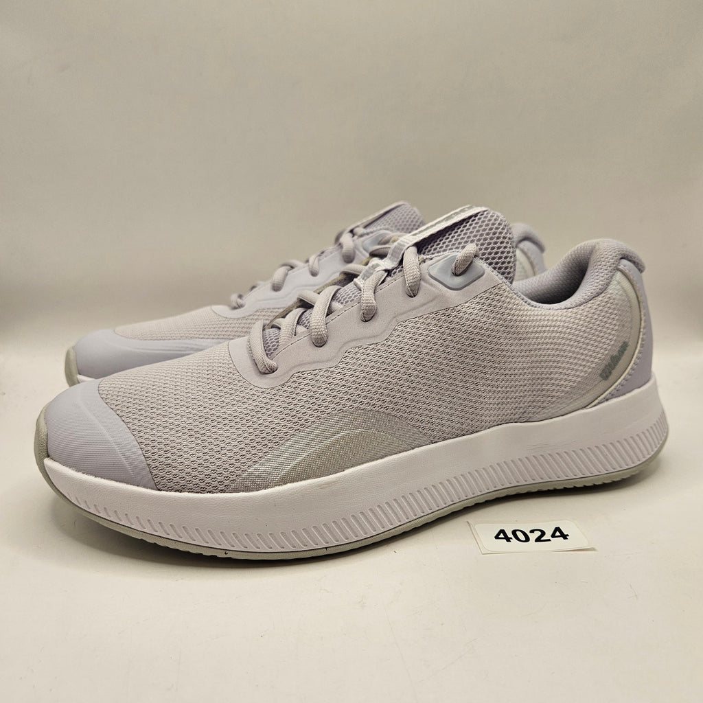 WILSON WOMEN'S 7.5 INTRIGUE LITE TENNIS LOW TOP WHITE LUNAR ROCK NWOB WRS335820