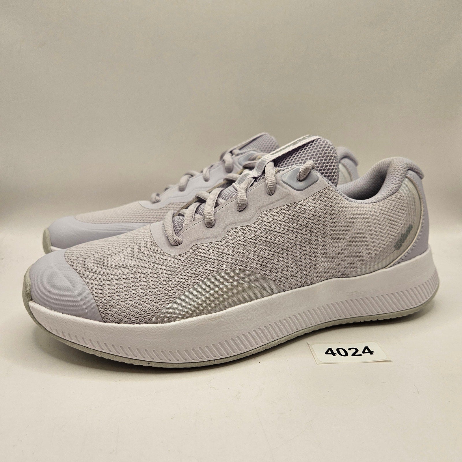 WILSON WOMEN'S 7.5 INTRIGUE LITE TENNIS LOW TOP WHITE LUNAR ROCK NWOB WRS335820