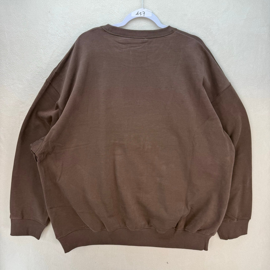 TIMBERLAND MEN'S 2XL VINTAGE Y2K HIP POP OVERSIZED MOCHA CREW