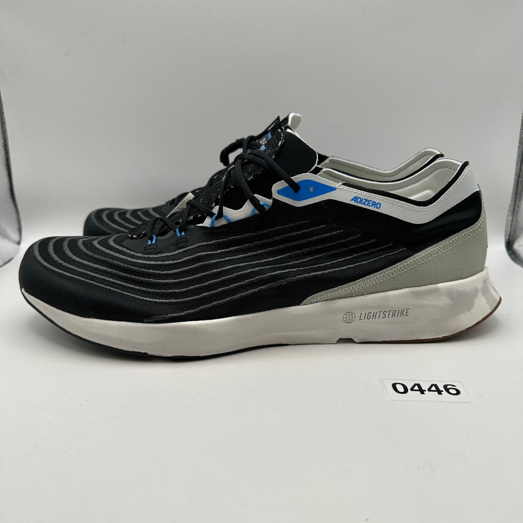 ADIDAS Adizero x PARLEY Men's 12.5 Lightstrike Running Shoes HQ6594 Black/Blue