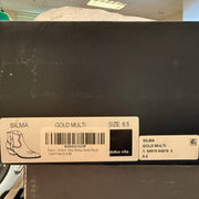 DOLCE VITA WOMEN'S 6.5 SILMA GOLD MULTI CALF HAIR NIB