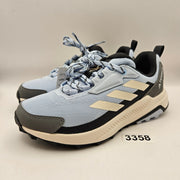 ADIDAS MEN'S 5.5 TERREX TRAIL RUNNING SHOES BLUE GRAY HIKING SNEAKERS NWOB
