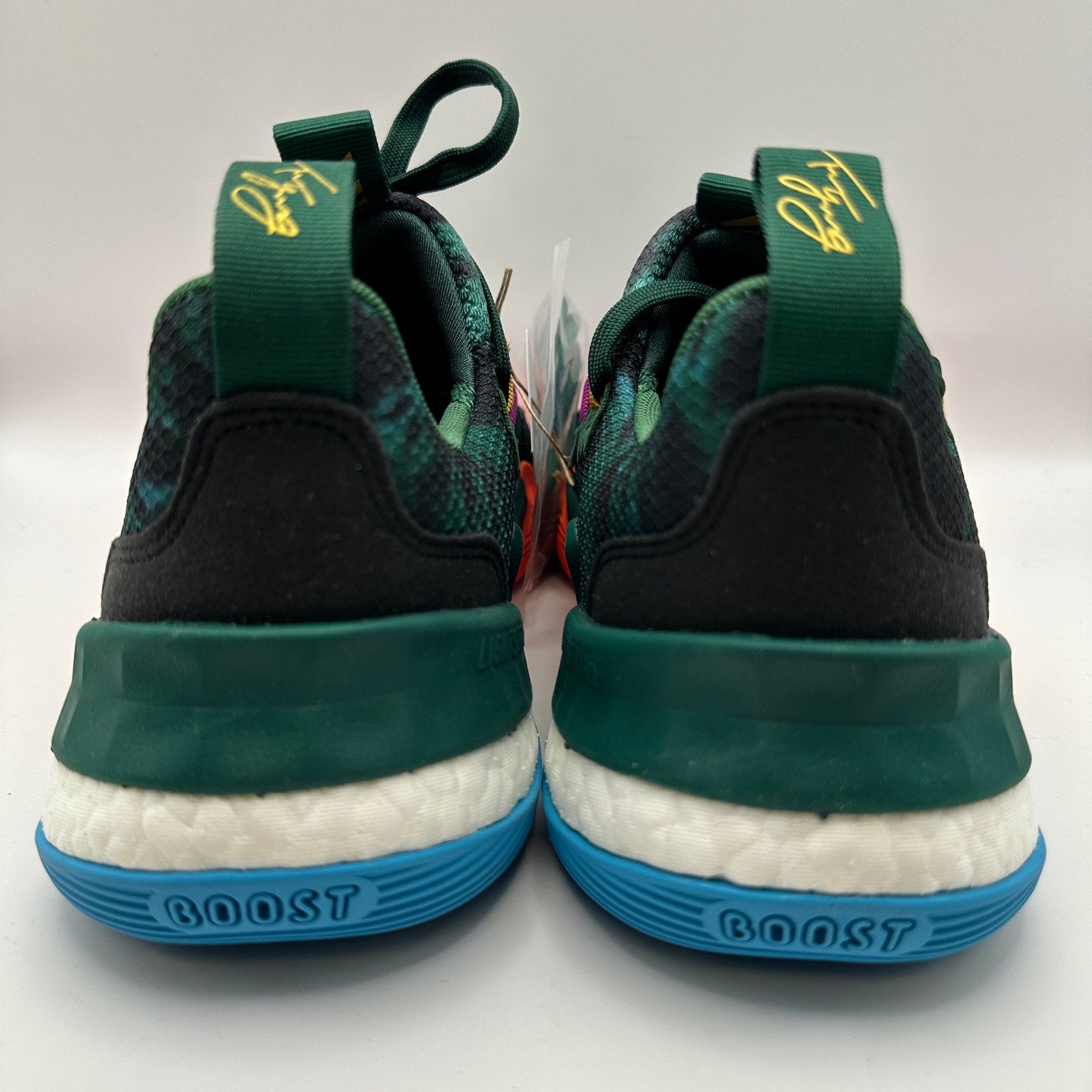 ADIDAS x TRAE YOUNG 1 96 Olympics IG3097 Basketball Shoes Green Orange Blue
