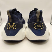 UNDER ARMOUR MEN'S 10.5 NAVY MIDSHIPMEN PHANTOM 4 RUNNING SHOES 3028731-402