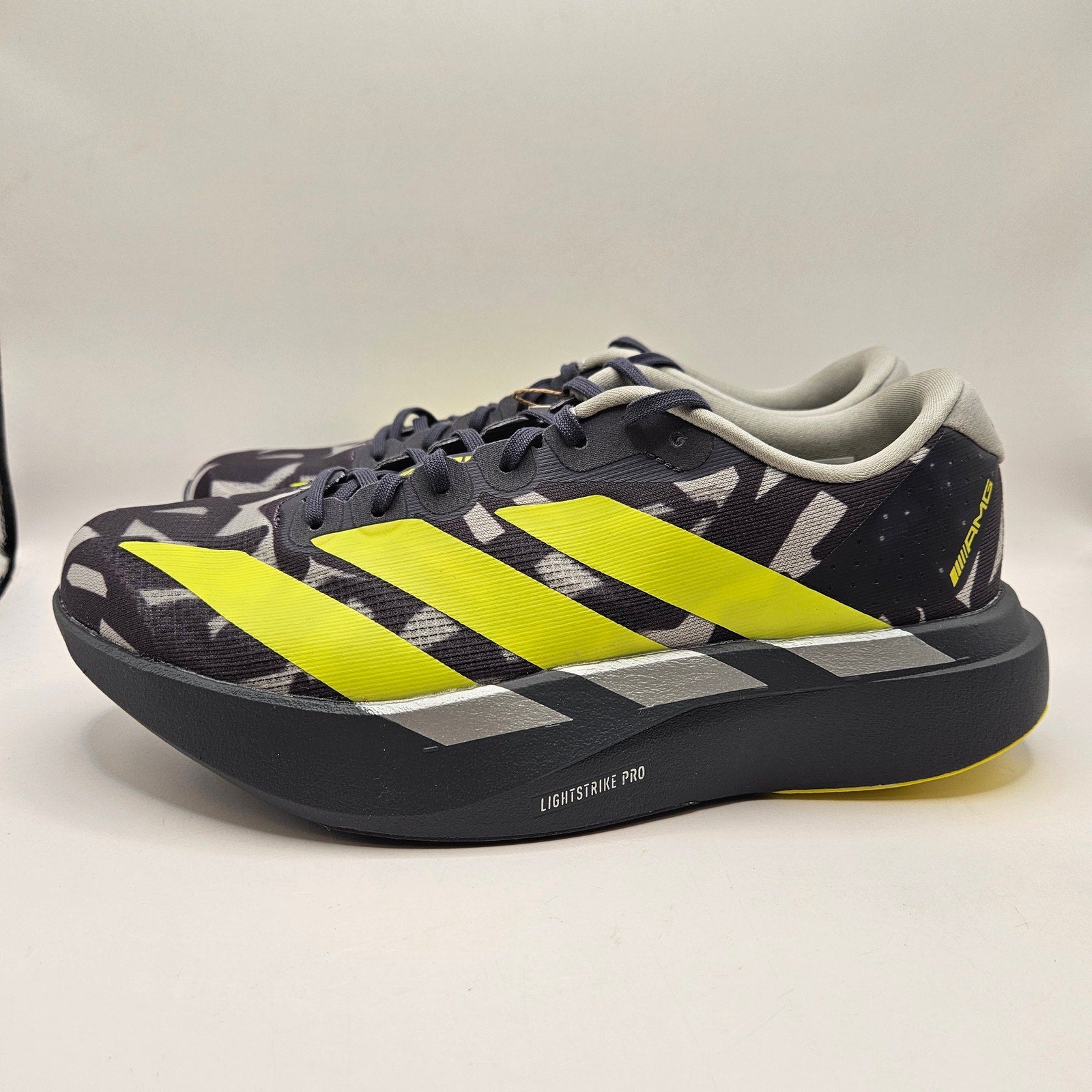 ADIDAS X AMG MOTORSPORT MEN'S 7 ADIZERO EVO SL GRAY KI7297 NWOB