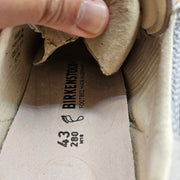 BIRKENSTOCK MEN'S 10 BEND LOW LIGHT GREY TEXTILE LOW TOP SNEAKER MADE IN GERMANY