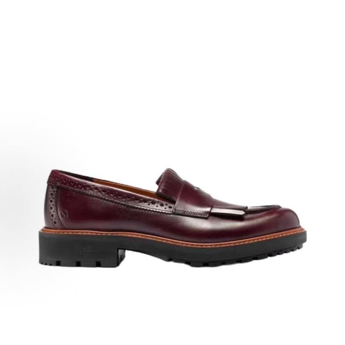 ECCO WOMEN'S 39 METROPOLE OSLO LOAFER MADE IN PORTUGAL NIB DARK RUBY 23285361291
