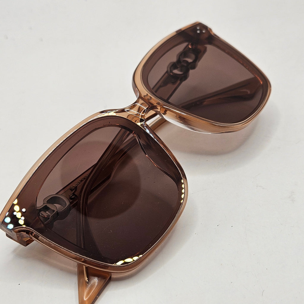 GENTLE MONSTER X JENNIE ANGEL BRC1 SUNGLASSES BROWN WITHOUT CASE