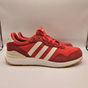 ADIDAS WOMEN'S 9.5 RETROPY F2 RED SUEDE RED WHITE GUM NWOB JP5973