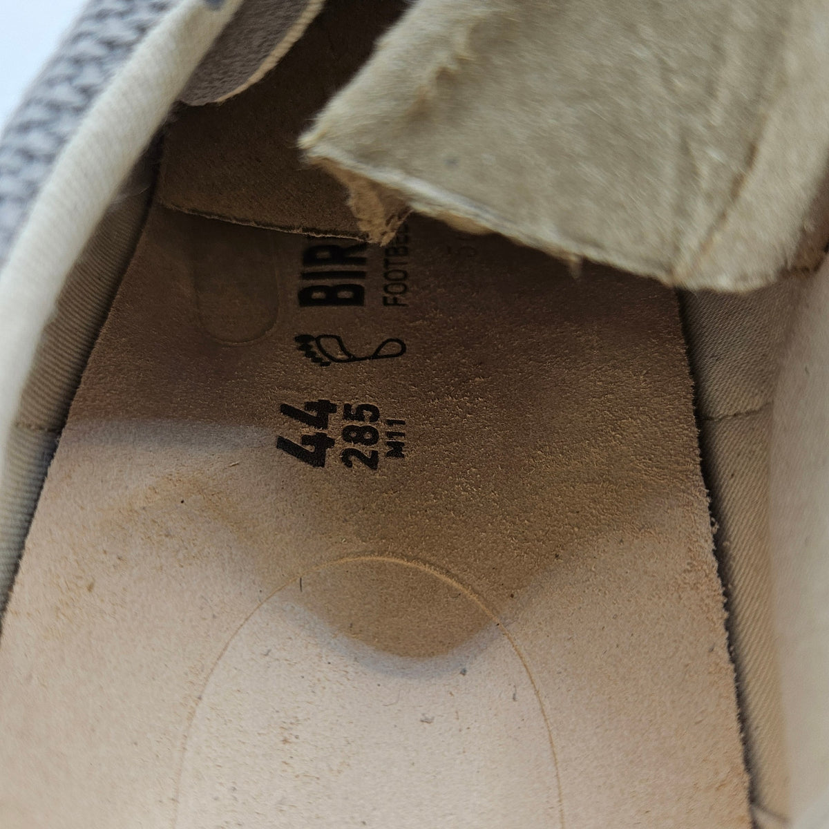 BIRKENSTOCK MEN'S 11 BEND LOW LIGHT GREY TEXTILE LOW TOP SNEAKER MADE IN GERMANY