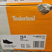 TIMBERLAND MEN'S 10.5 VOYAGER PARK LOW LACE SNEAKER BLACKOUT MESH NIB