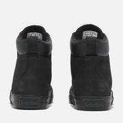 TIMBERLAND WOMEN'S 6 SKYLA BAY 2.0 HI TOP LACE SNEAKER BLACK NUBUCK NIB
