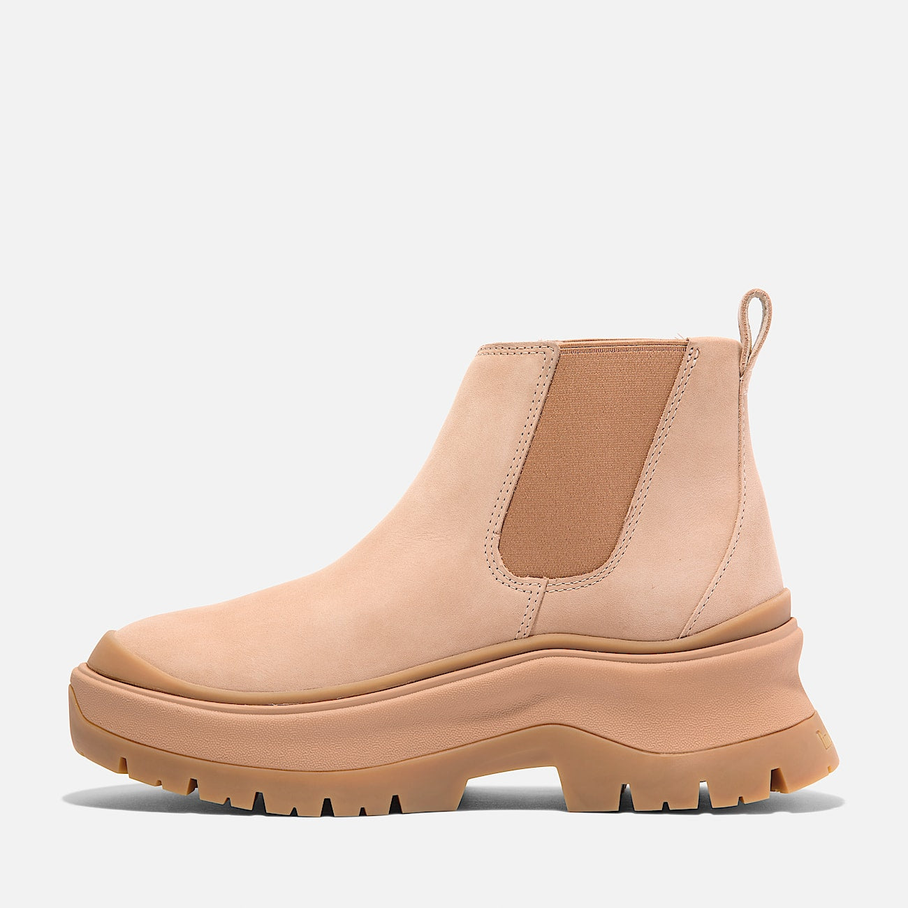 TIMBERLAND WOMEN'S 9.5 ROXIE LANE MID CHELSEA BOOT LT BEIGE NUBUCK NIB