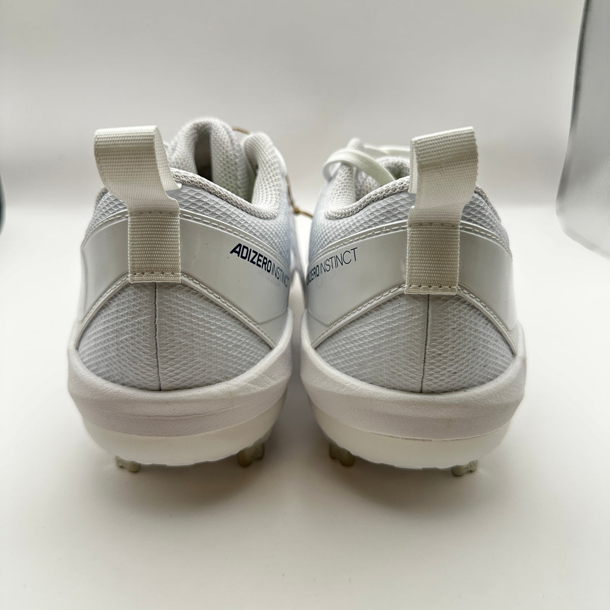 Adidas Womens sz 8.5 Softball Shoes Adizero Instinct IH3468 White/Blue
