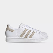 ADIDAS ORIGINALS WOMEN'S 11 SUPERSTAR II WHITE WONDER BEIGE ALUMINA JH7059 NIB