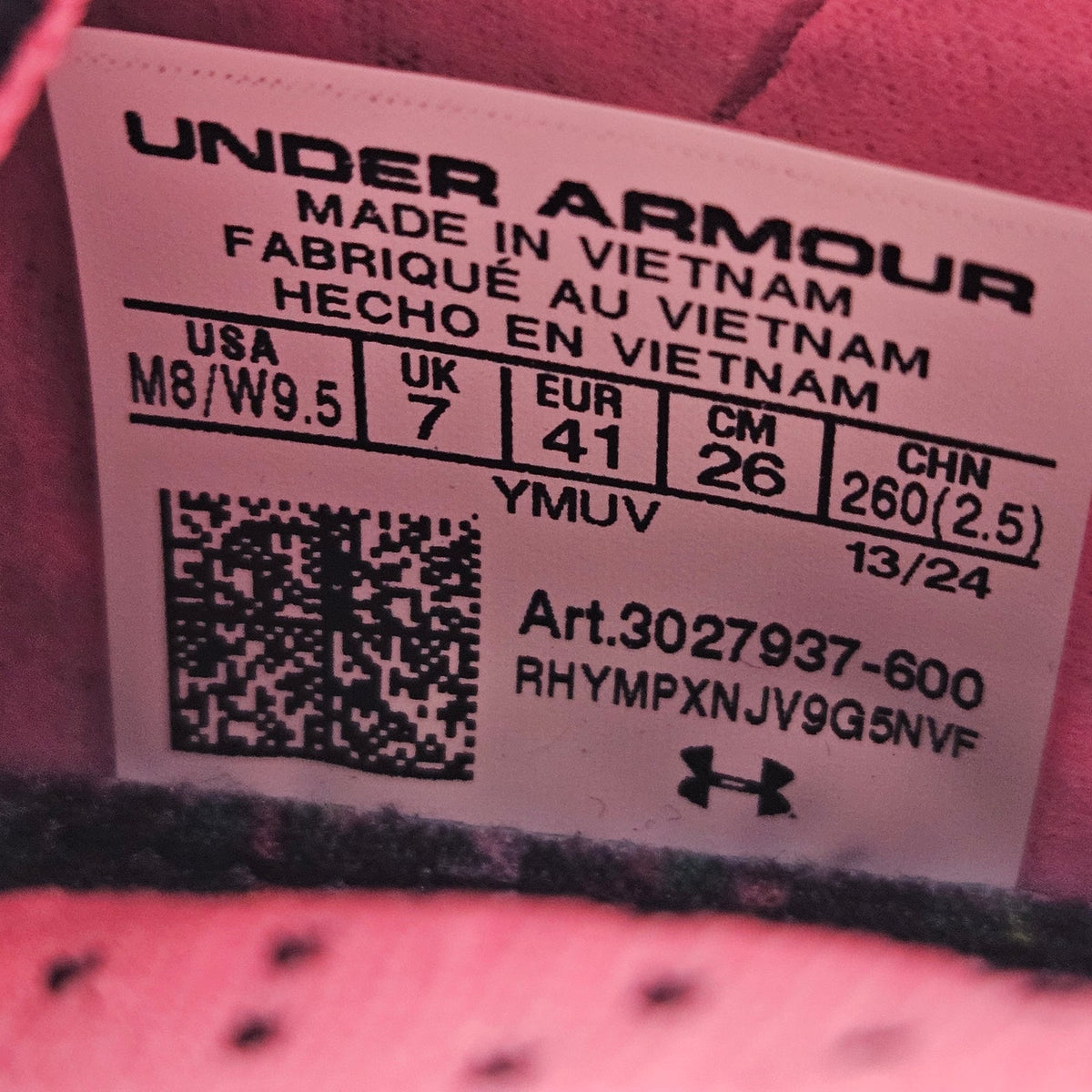 UNDER ARMOUR MEN'S 8 FLOW FUTR X ELITE MAX CUSHION BASKETBALL 3027937-600