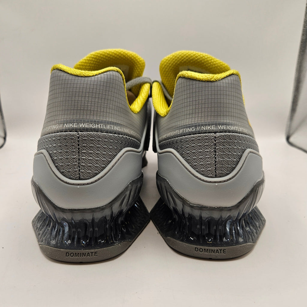 NIKE MEN'S 13 ROMALEOS 4 WOLF GREY LIGHTENING WEIGHTLIFTING GYM SHOES CD3463-002