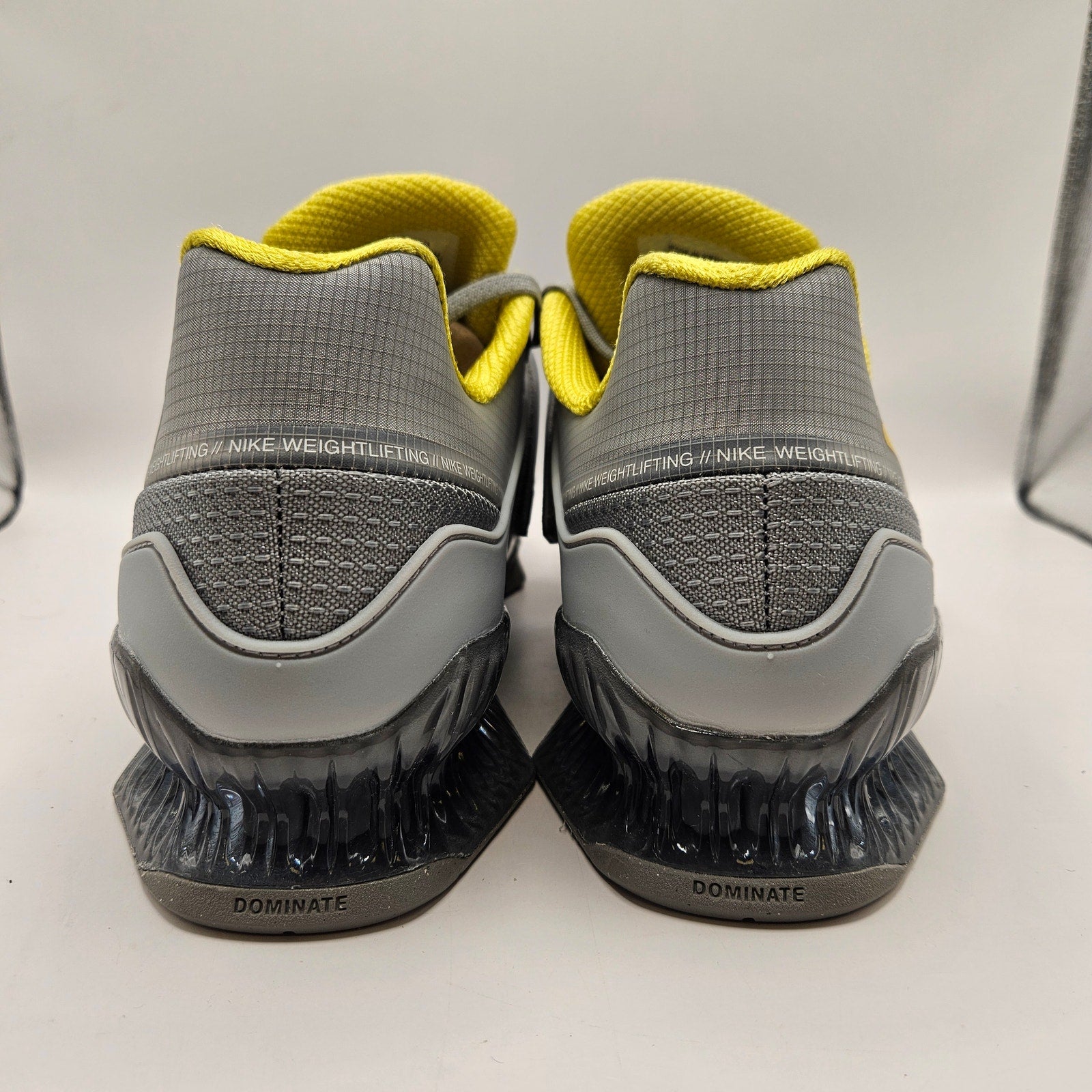 NIKE MEN'S 13 ROMALEOS 4 WOLF GREY LIGHTENING WEIGHTLIFTING GYM SHOES CD3463-002