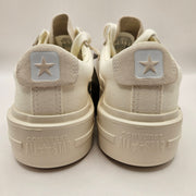 CONVERSE WOMEN'S 8.5 CHUCK TAYLOR ALL STAR CRUISE LOW WHITE CANVAS SUEDE A08788C