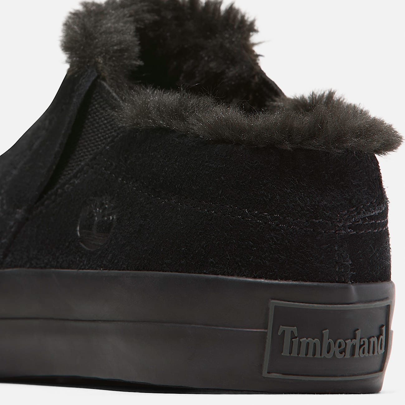 TIMBERLAND WOMEN'S 9 SKYLA BAY 2.0 LOW WARM LINED SNEAK BLACK SUEDE NIB