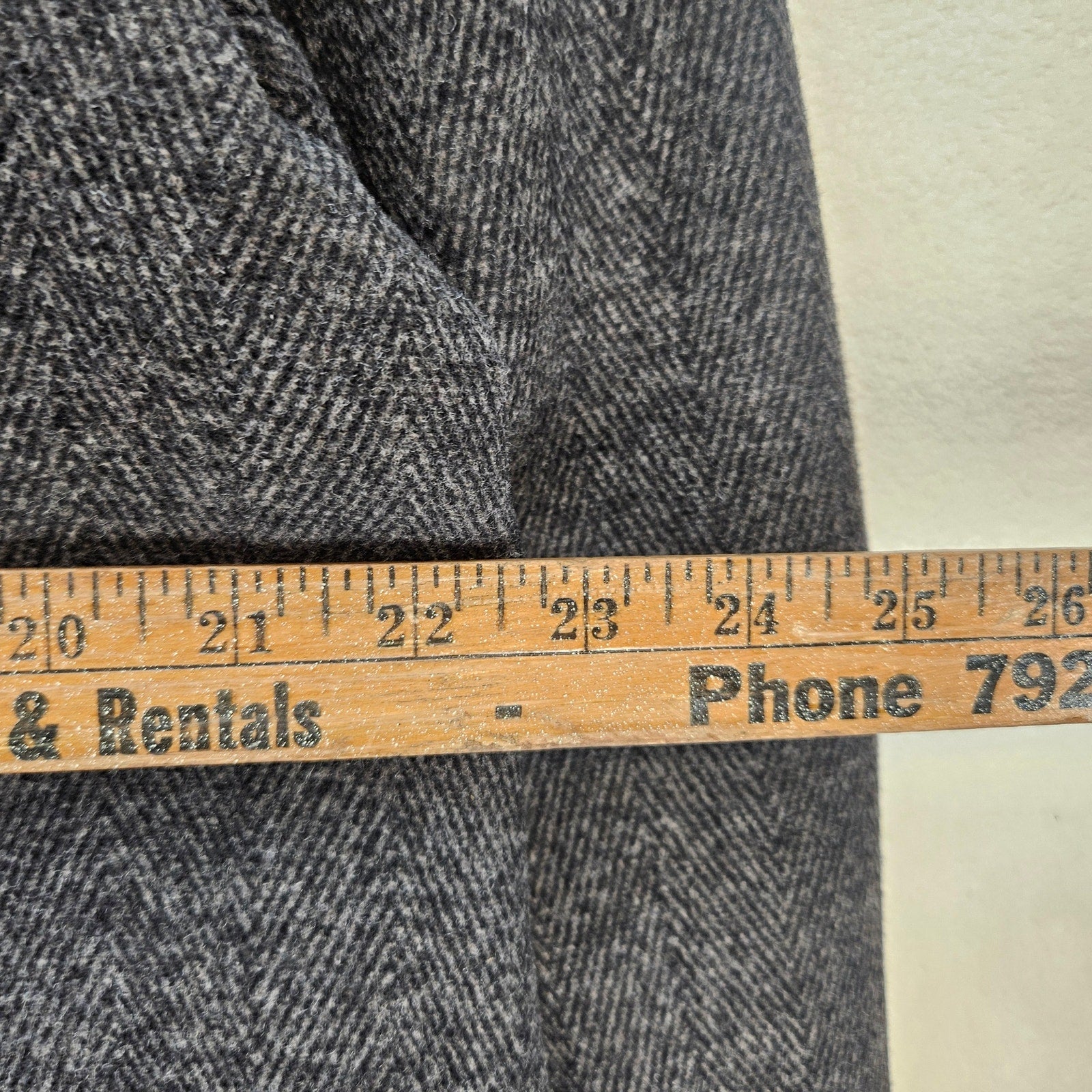 LEVI'S WOMEN'S XL GRAY WOOL HERRINGBONE BLAZER JACKET NWT