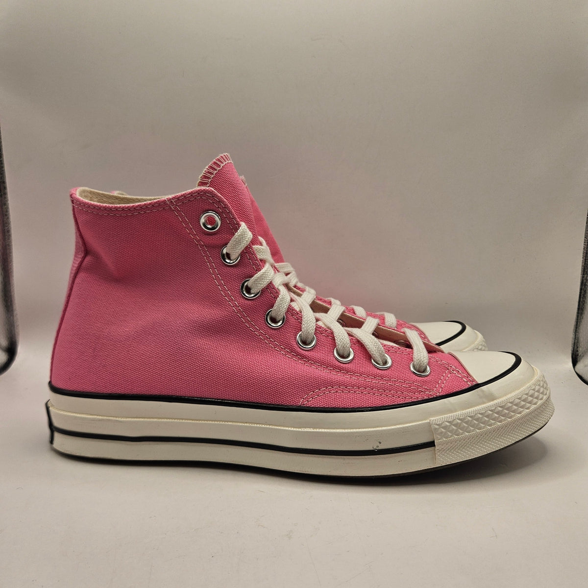 CONVERSE WOMEN'S 10 PINK 1970S HI TOP CANVAS SNEAKER A08184F NWOB
