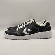 CONVERSE MEN'S 9 DAY ONE COURT BLACK WHITE LOW TOP SNEAKER A15628C