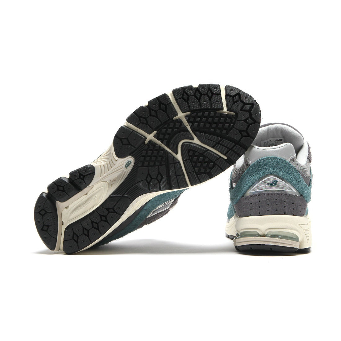 NEW BALANCE 2002R MEN'S 9.5 M2002REM GREEN GREY RUNNING SHOES NIB