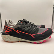 SALOMON MEN'S 11.5 THUNDERCROSS BLACK HOT PINK TRAIL RUNNING SHOES NWOB